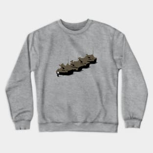 Tank Man Vector Graphic Crewneck Sweatshirt